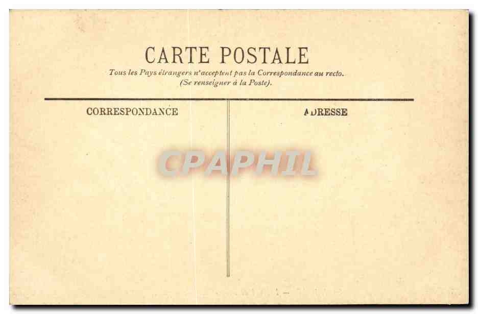 Le Havre - L'Hotel de Ville et le Jardin Public - CPA  — Rückseite