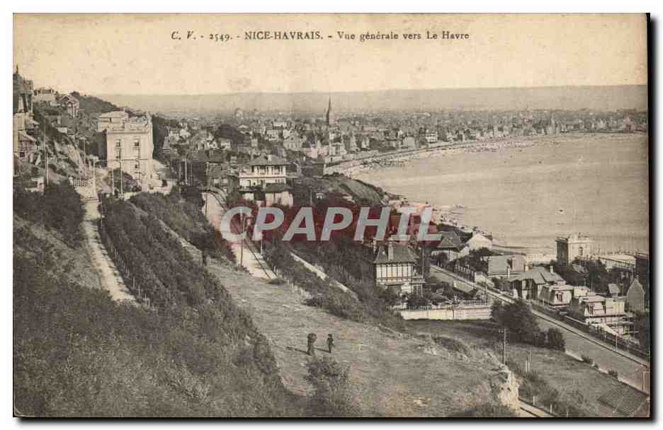 Nice Havrais - Vue Generale vers le Havre - CPA 