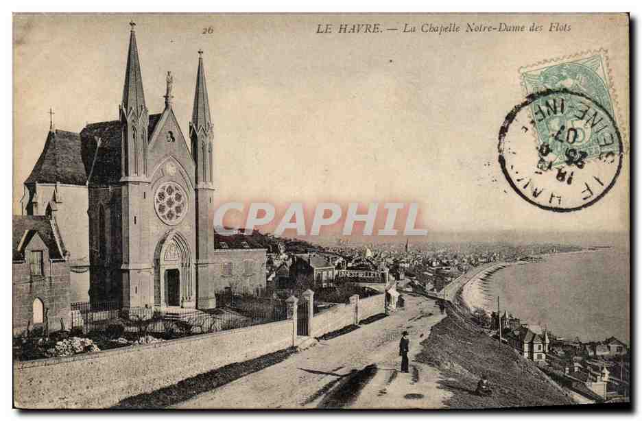 Le Havre - La Chapelle Notre dame des Flots - CPA 