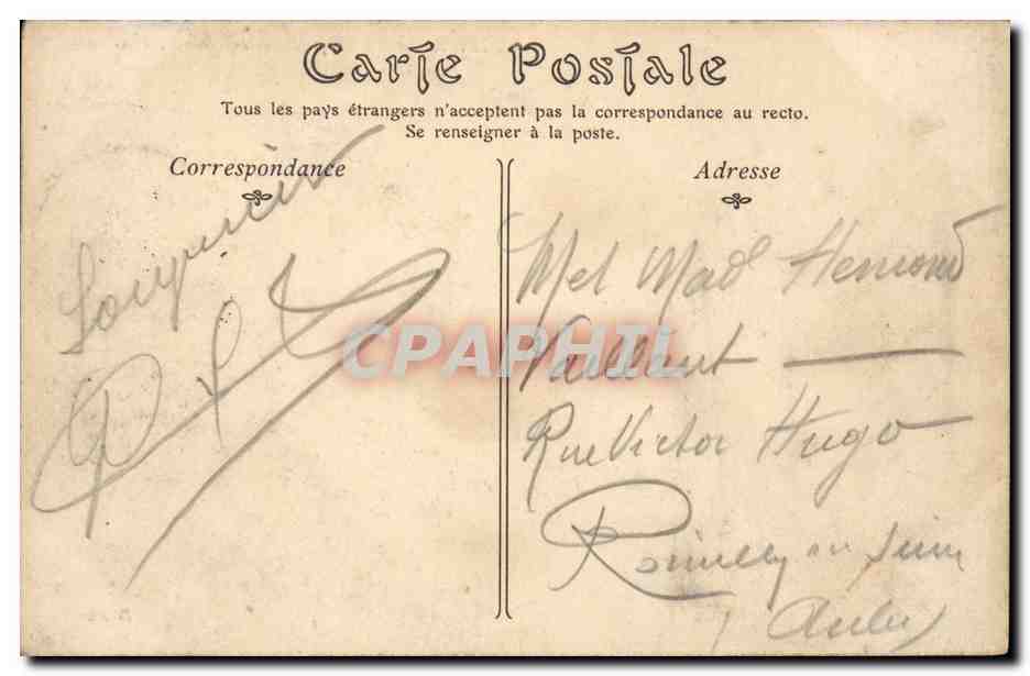 Le Havre - La Chapelle Notre dame des Flots - CPA  — Rückseite