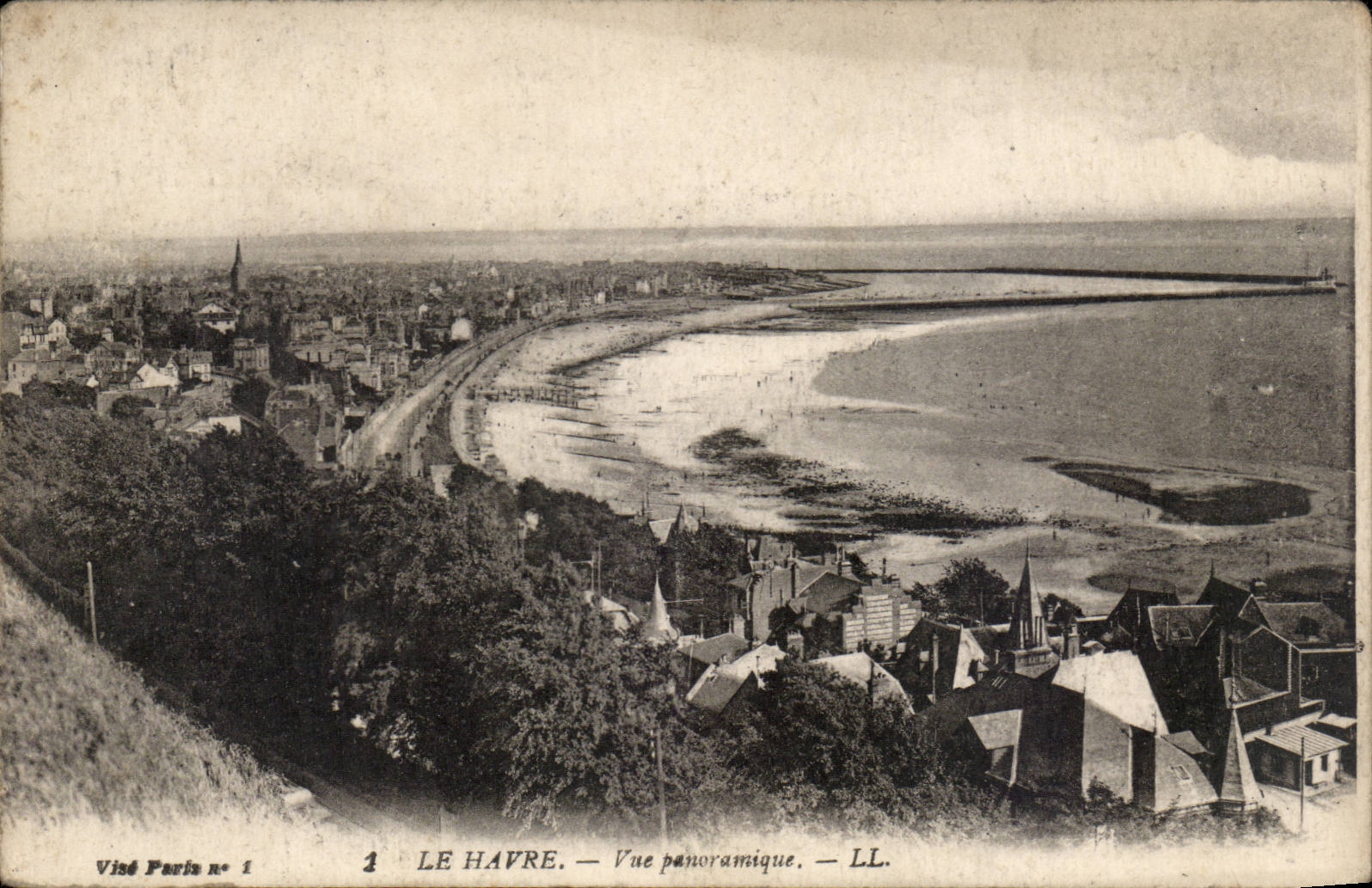 Le Havre - Vue panoramique - CPA 