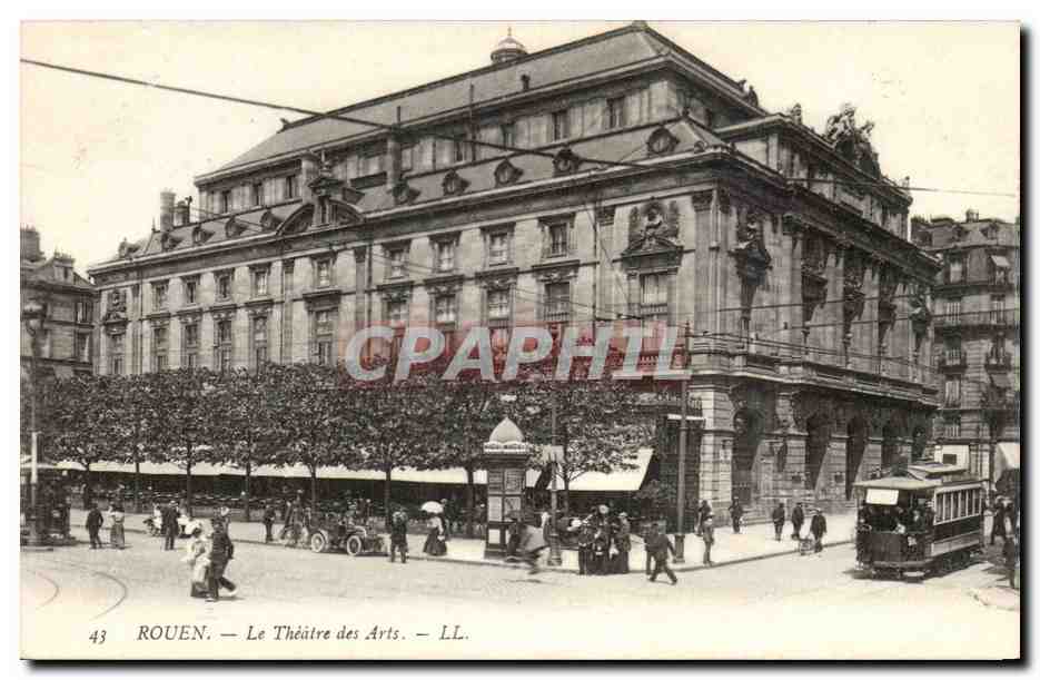 Rouen - Le Theatre des Arts - CPA 