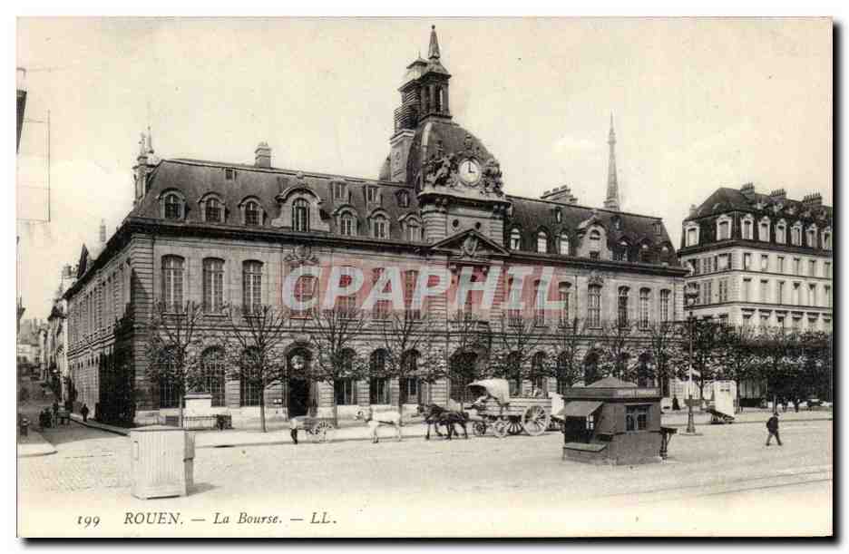 Rouen - La Bourse - CPA 