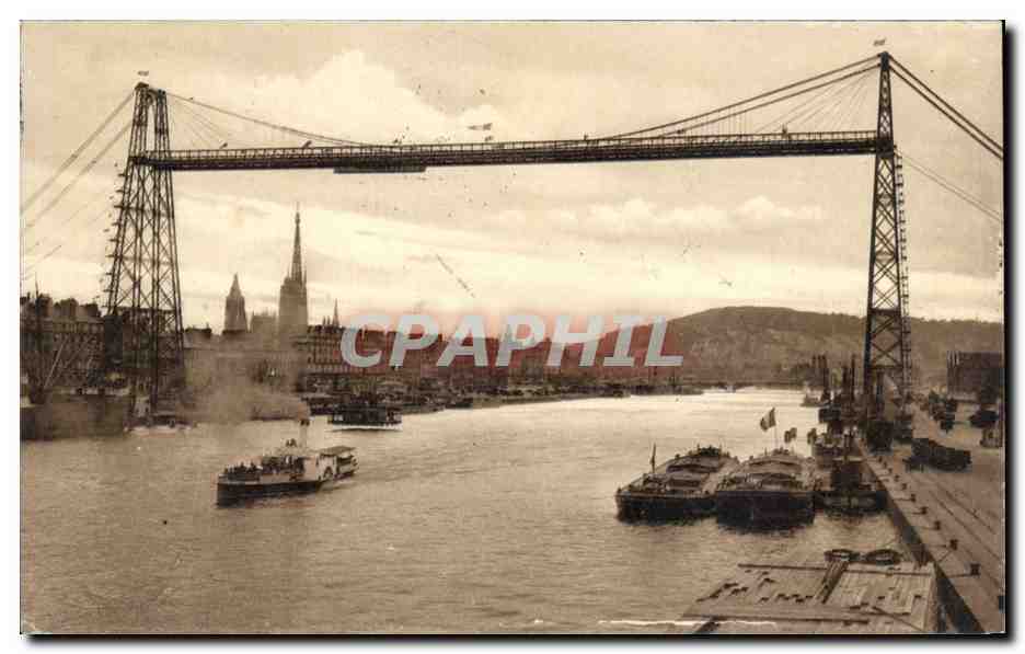 Rouen - Le Pont Transbordeur - CPA 