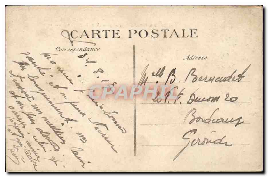 Le Havre - Vue Generale de la Plage a maree basse - CPA  — Rückseite