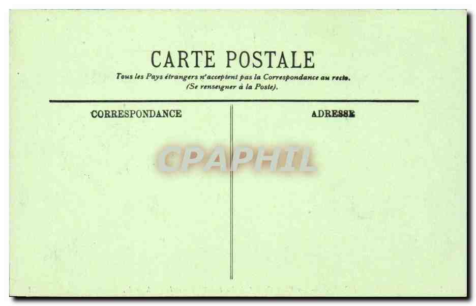 Rouen CPA la place Carnot le pont Boieldieu et la cathedrale — Rückseite