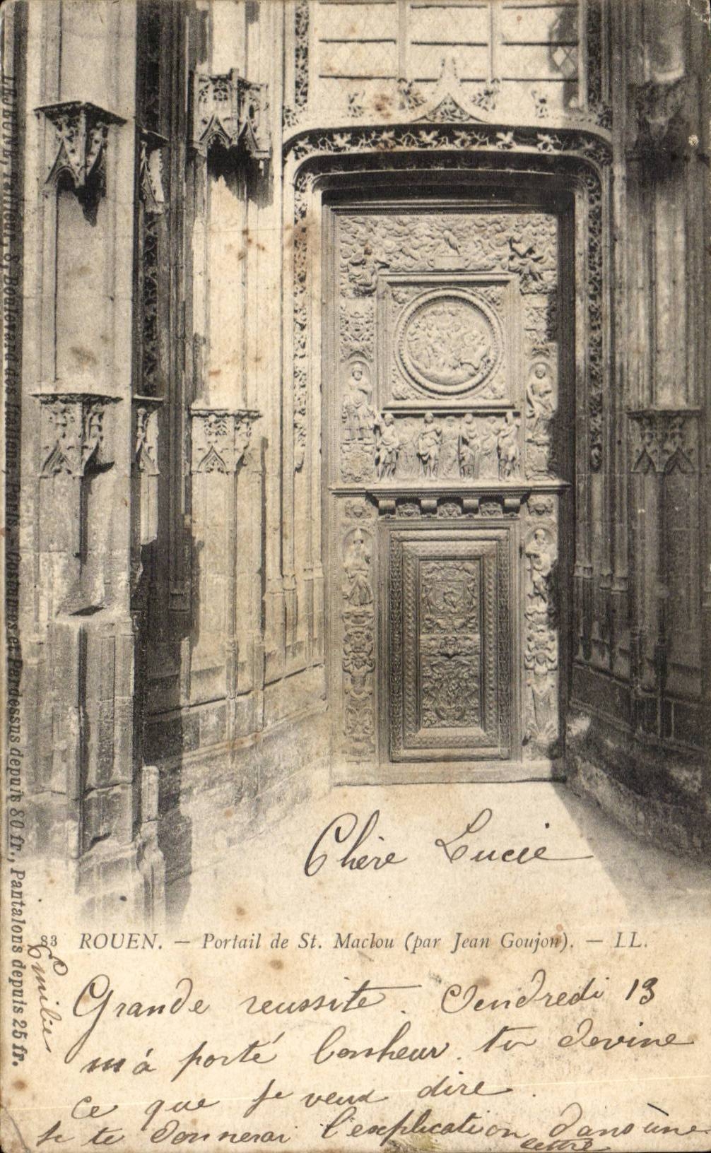 Rouen CPA portail de St maclou (par Jean Goujon)