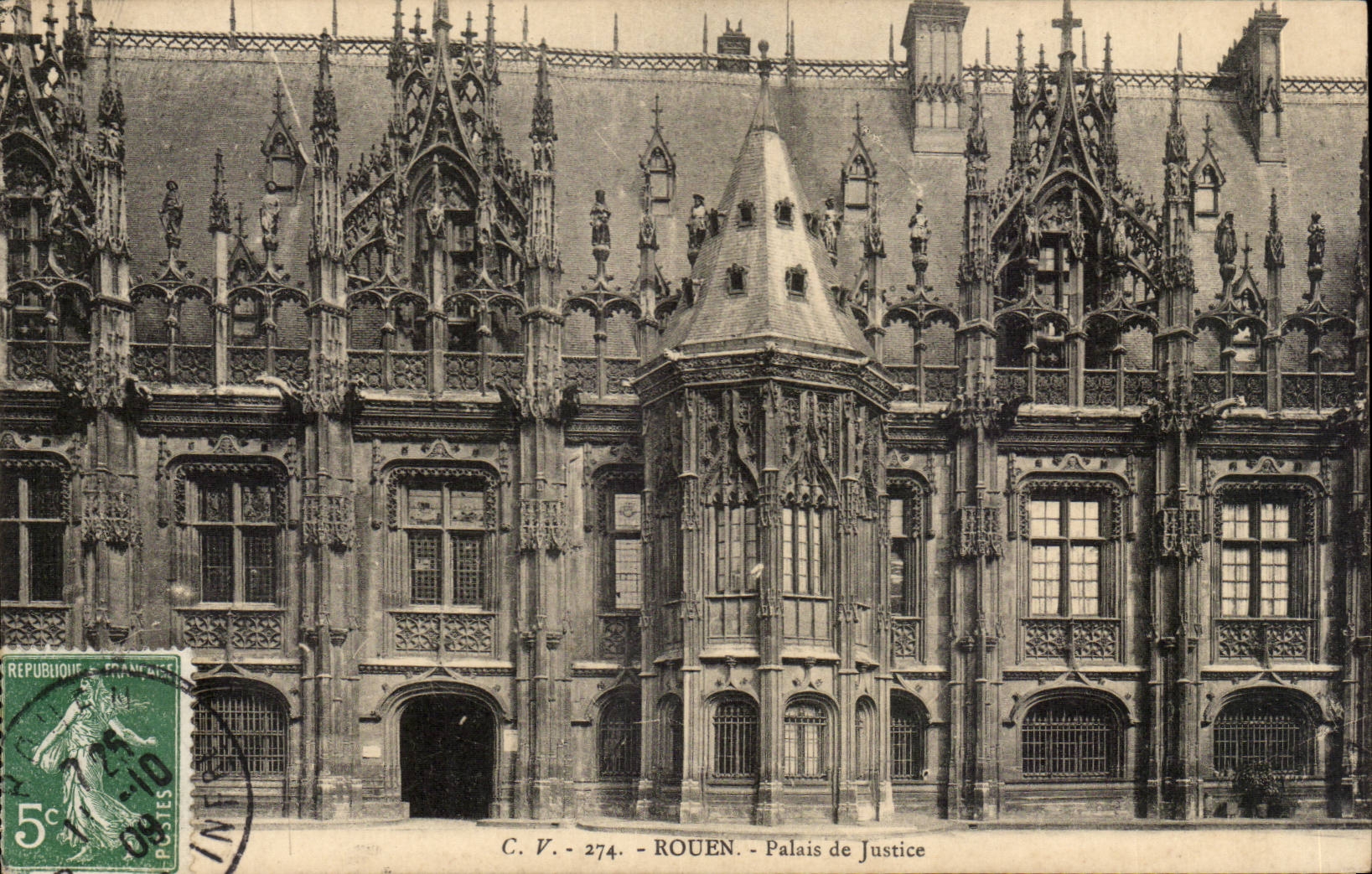 Rouen CPA Palais de justice