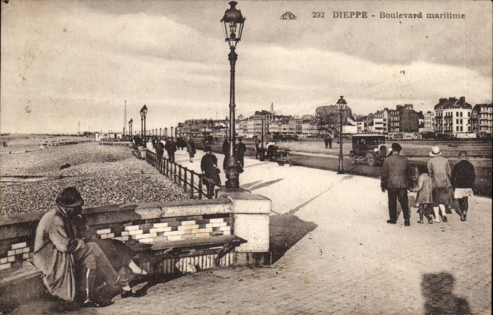 Dieppe CPA Boulevard Maritime