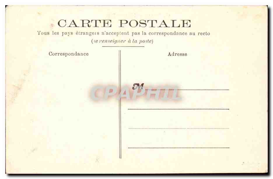 Dieppe CPA L'avant port — Verso