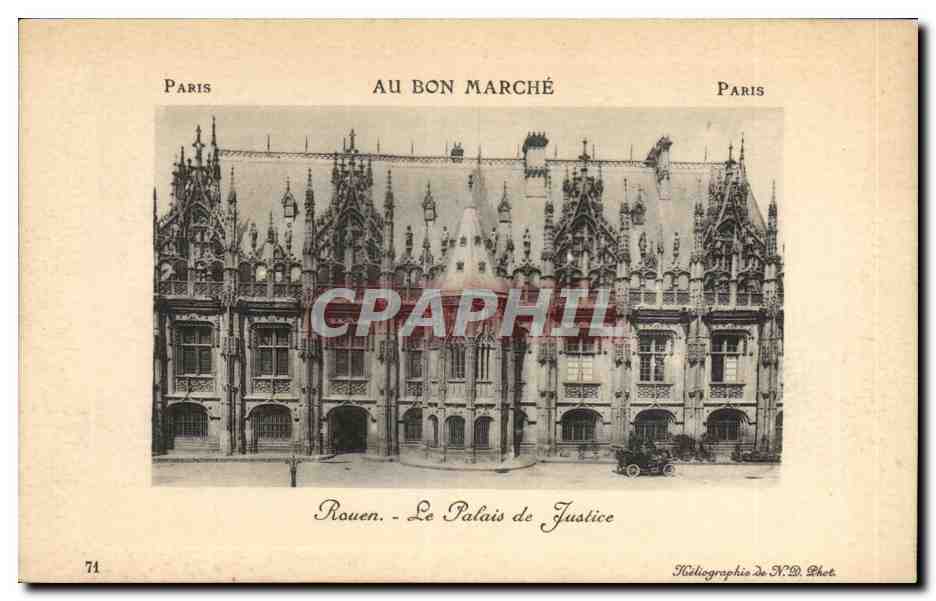 Rouen CPA Le palais de justice