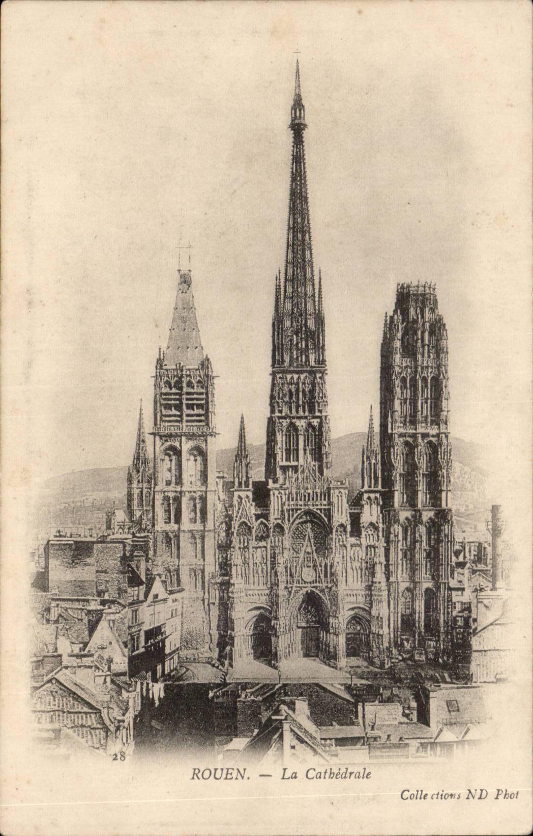 Rouen CPA La cathedrale