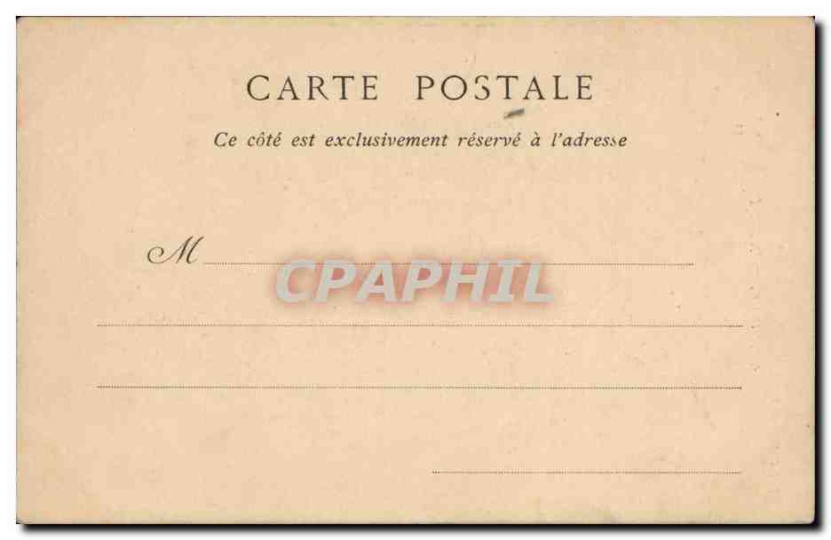 Rouen CPA La cathedrale — Verso
