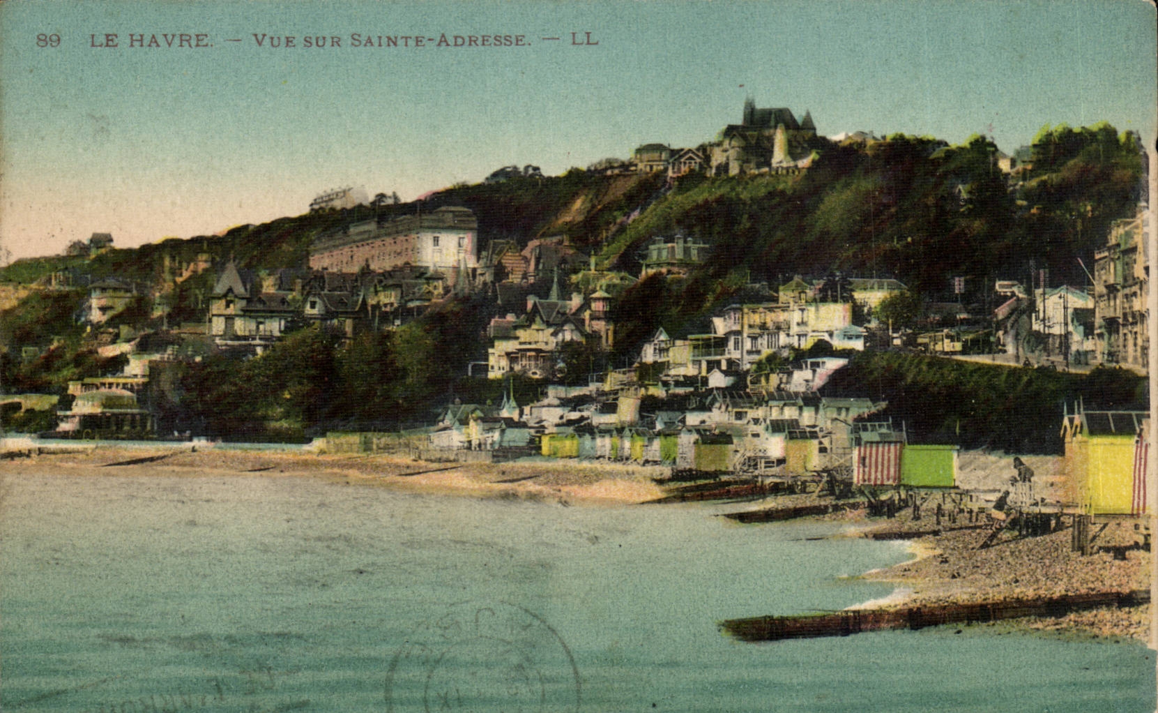 Le Havre CPA Vue sur Sainte Adresse
