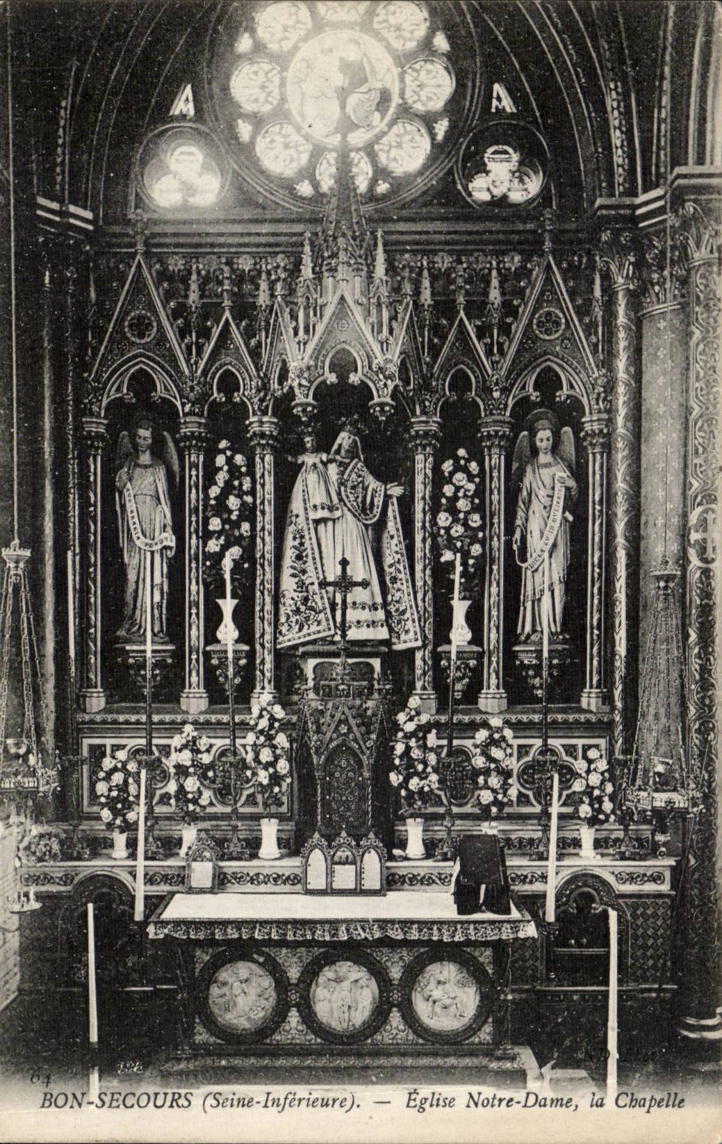 Bonsecours CPA Eglise Notre Dame La chapelle