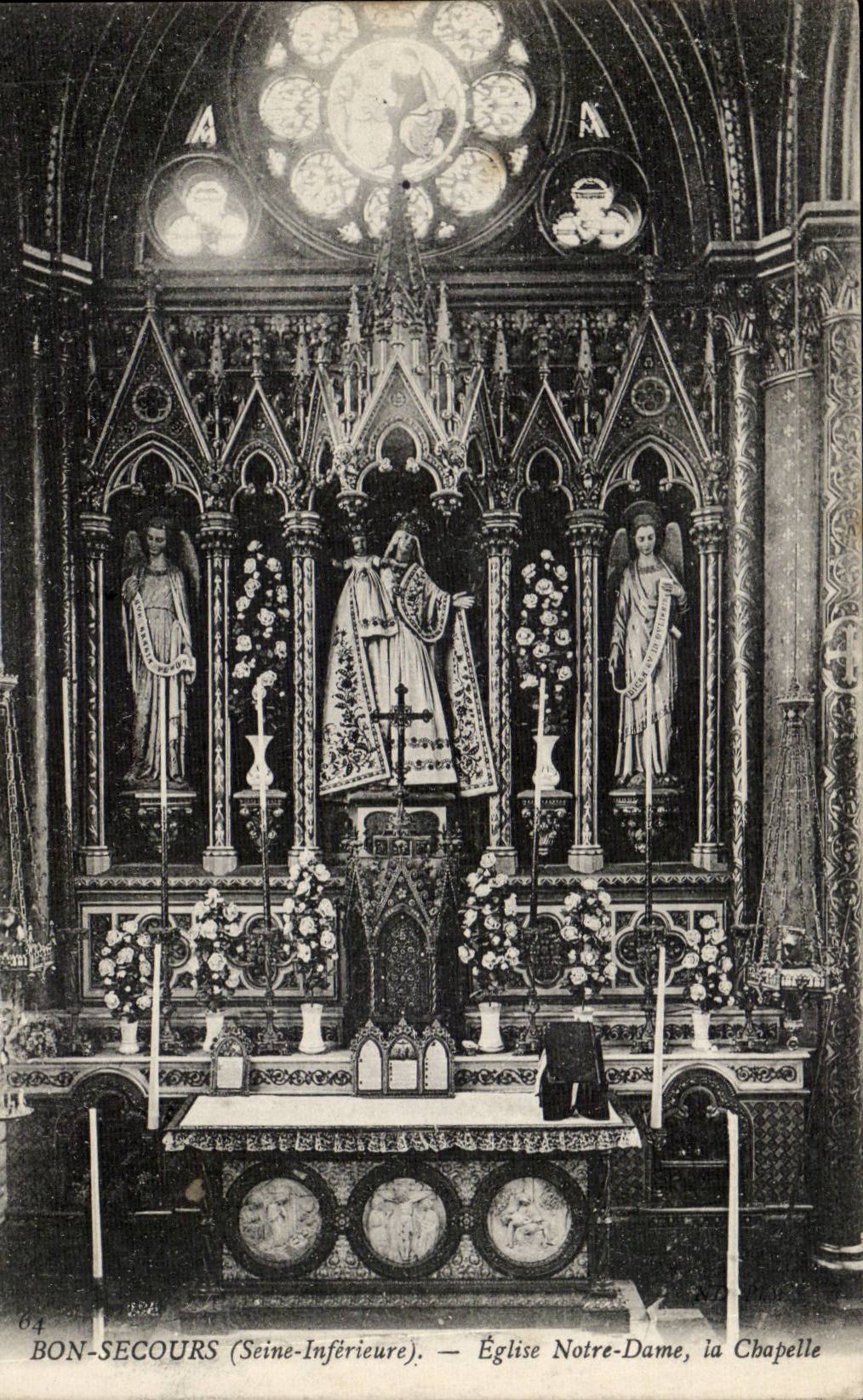Bonsecours CPA Eglise Notre Dame La chapelle