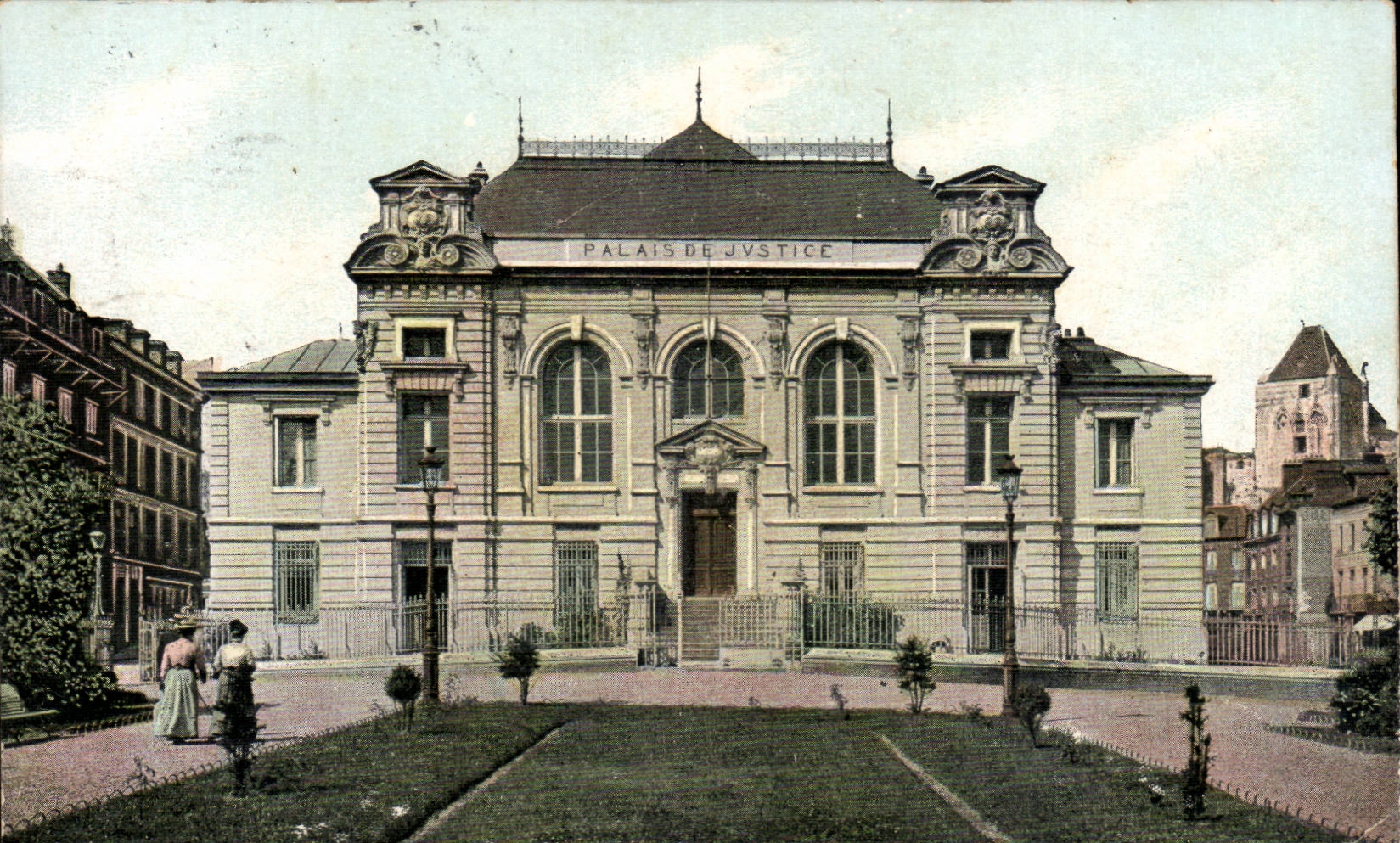 Dieppe CPA Le palais de justice