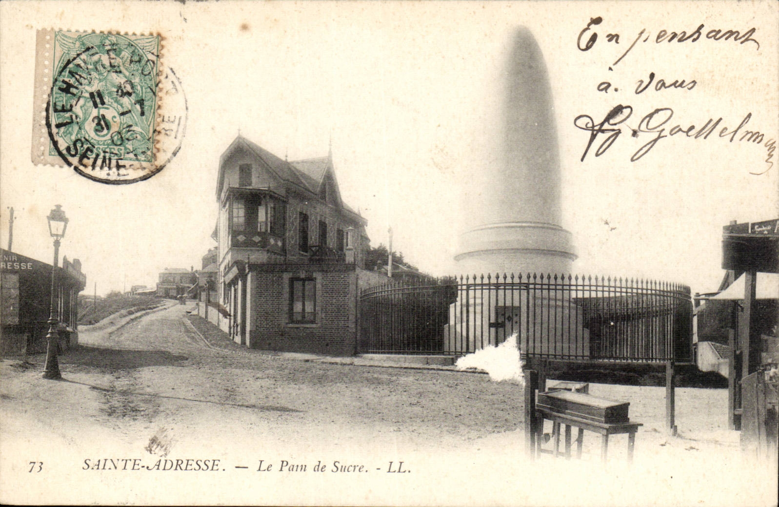 Sainte Adresse CPA Le pain de sucre