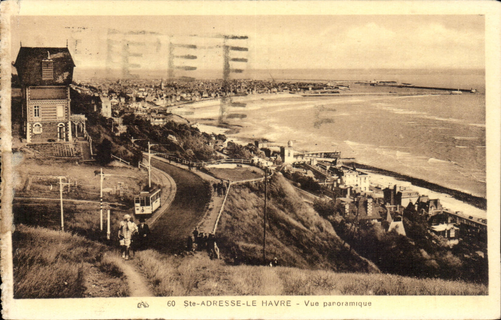 Sainte Adresse Le Havre CPA Vue panoramique