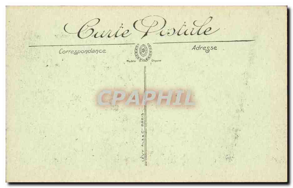 Dieppe CPA Le boulevard maritime — Rückseite