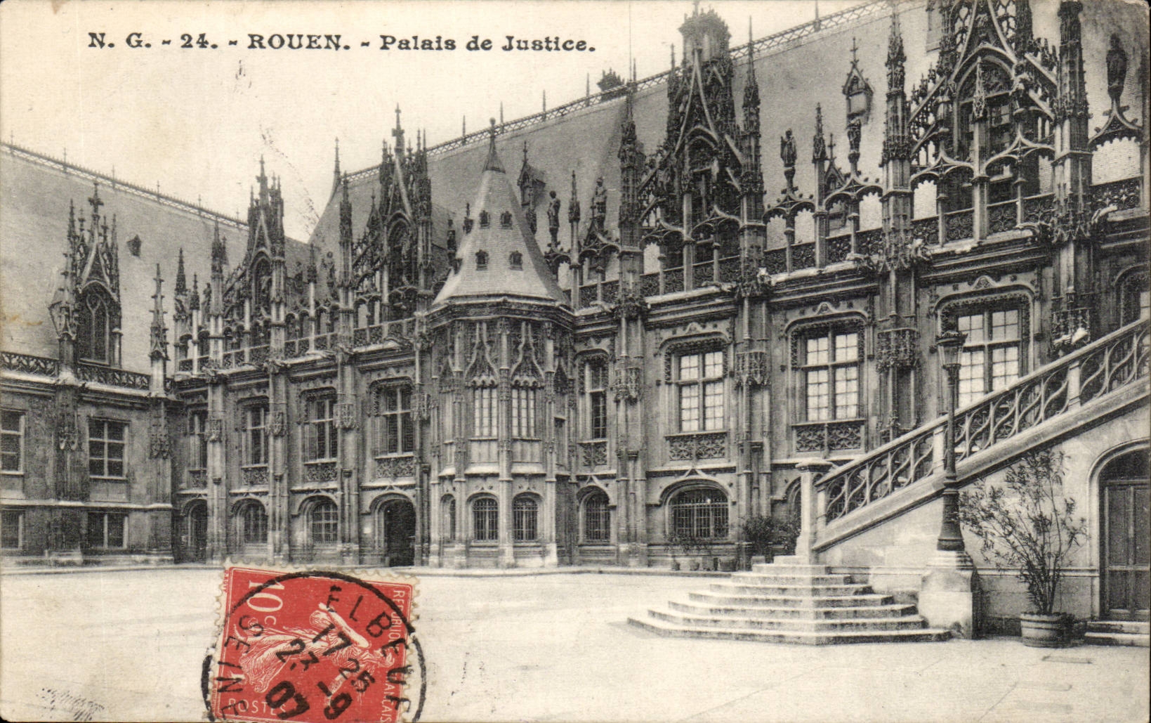 Rouen CPA palais de justice