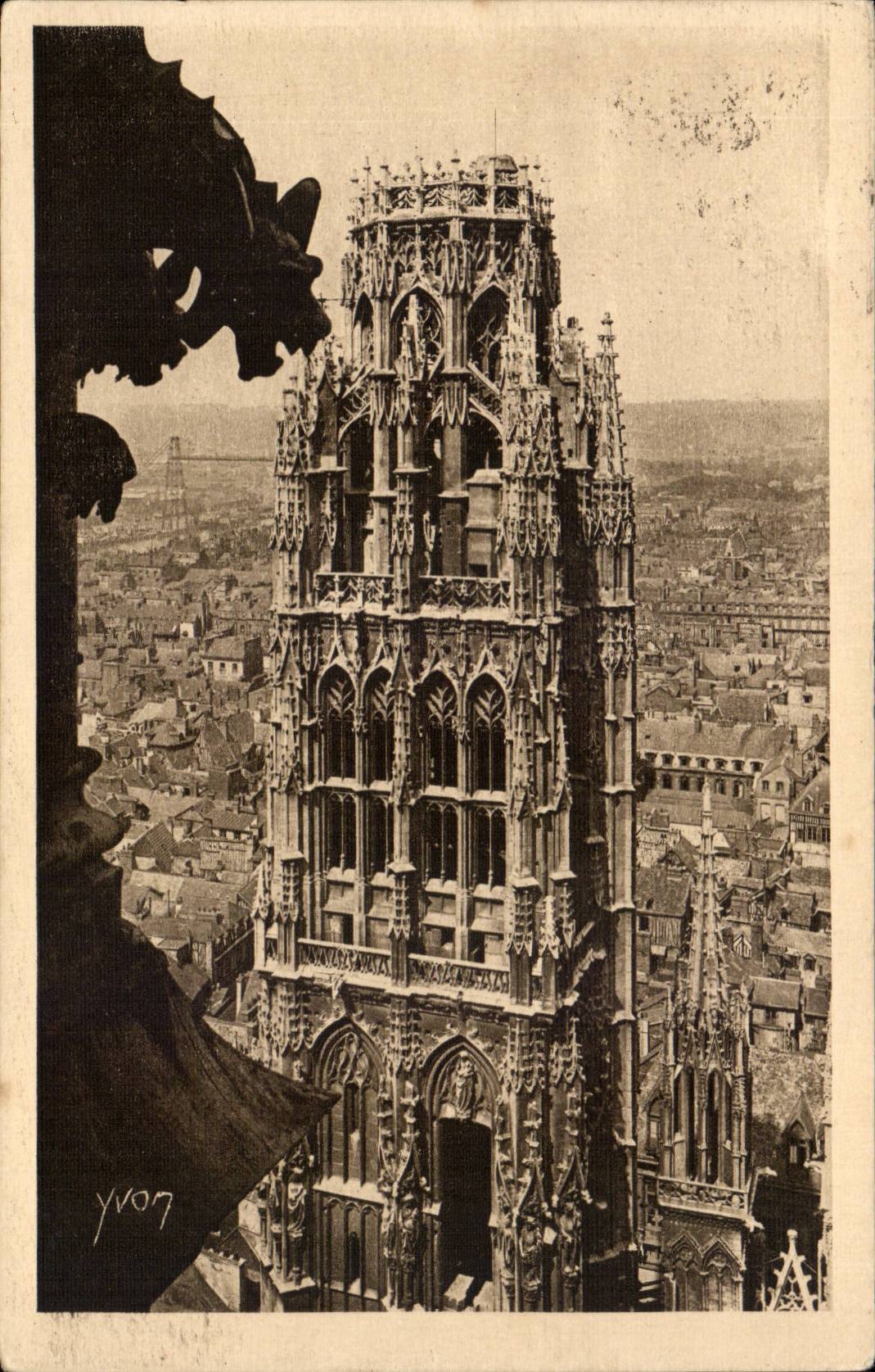 Rouen CPA la tour du beurre