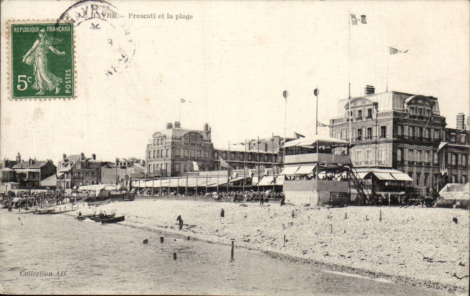 Le Havre CPA Frascati et la plage