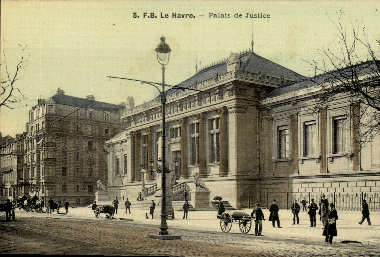 Le Havre CPA Palais de justice