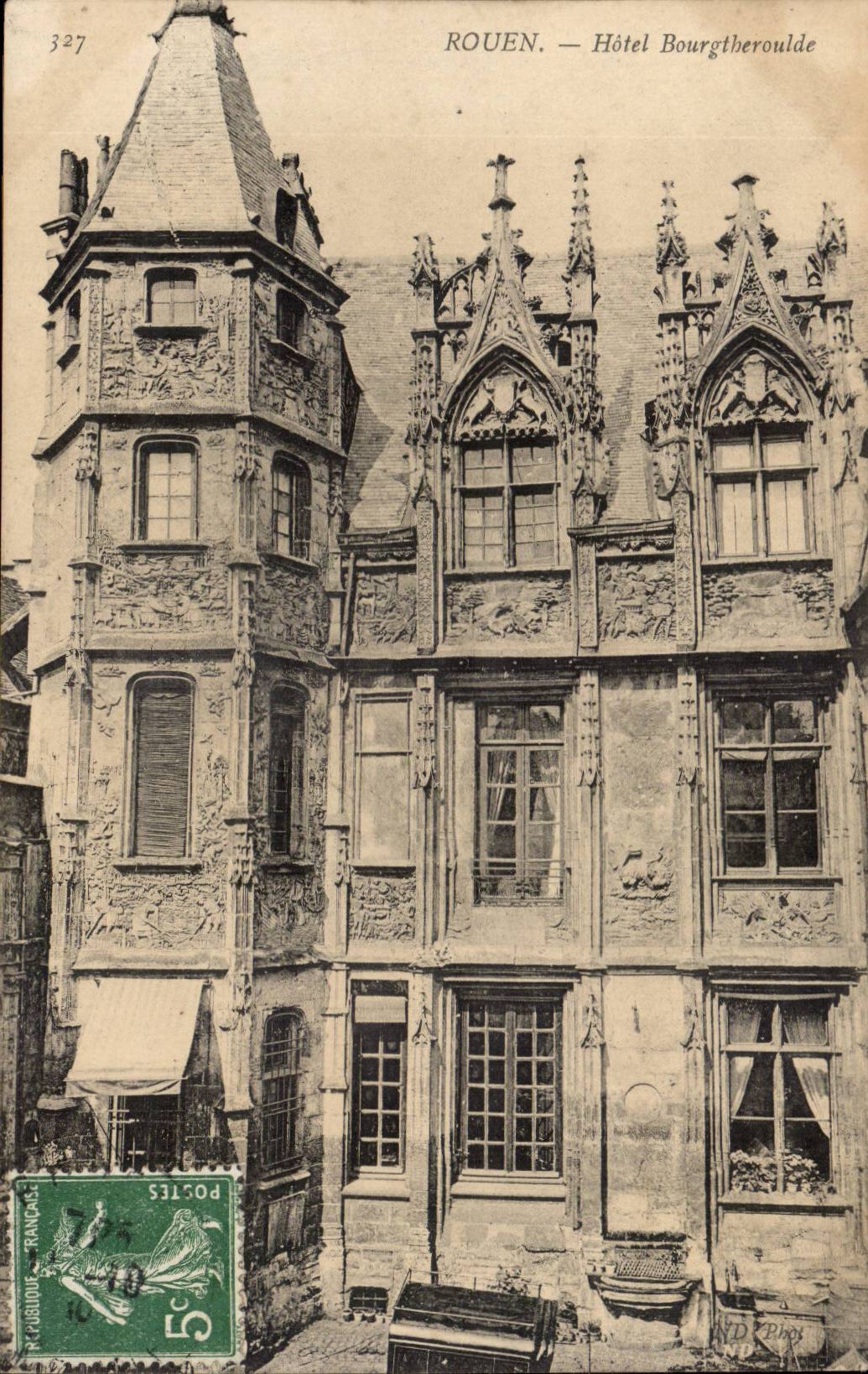 CPA Rouen hotel Bourgtheroulde