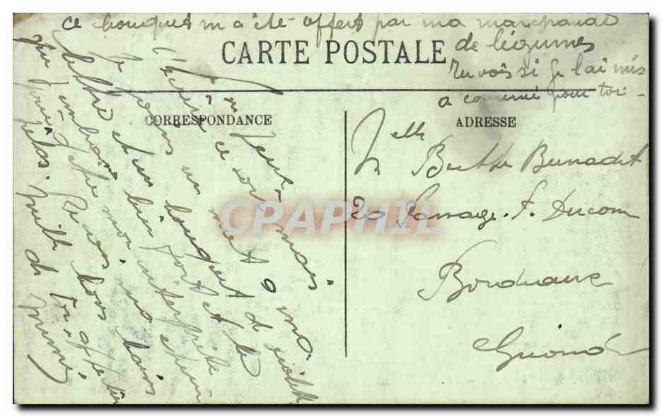 Dieppe CPA le casino — Verso