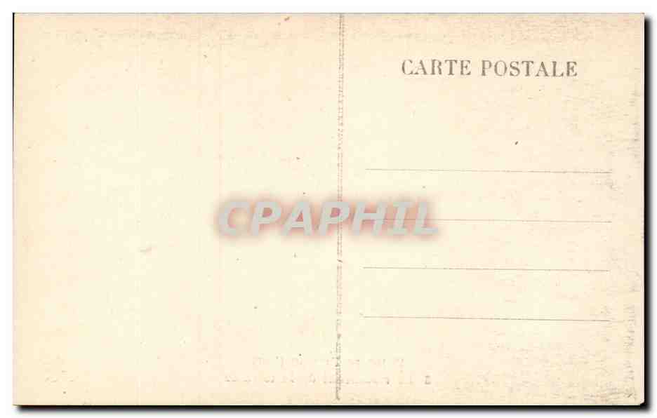 Puits de Padirac CPA Le restaurant de la terrasse — Rückseite