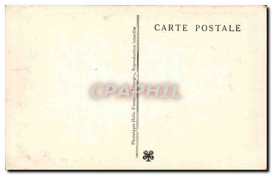 Puits de PADIRAC (Lot) — Débarcadère et Lac des Bouquets — Phototypie Hélio Française — Rückseite