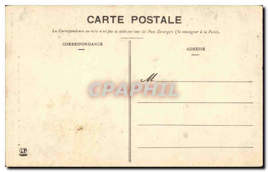 Rocamadour — Entrée de la Grand'Rue - Le Château — Phototype Lassusche Frères, Toulouse, n°3 — Rückseite