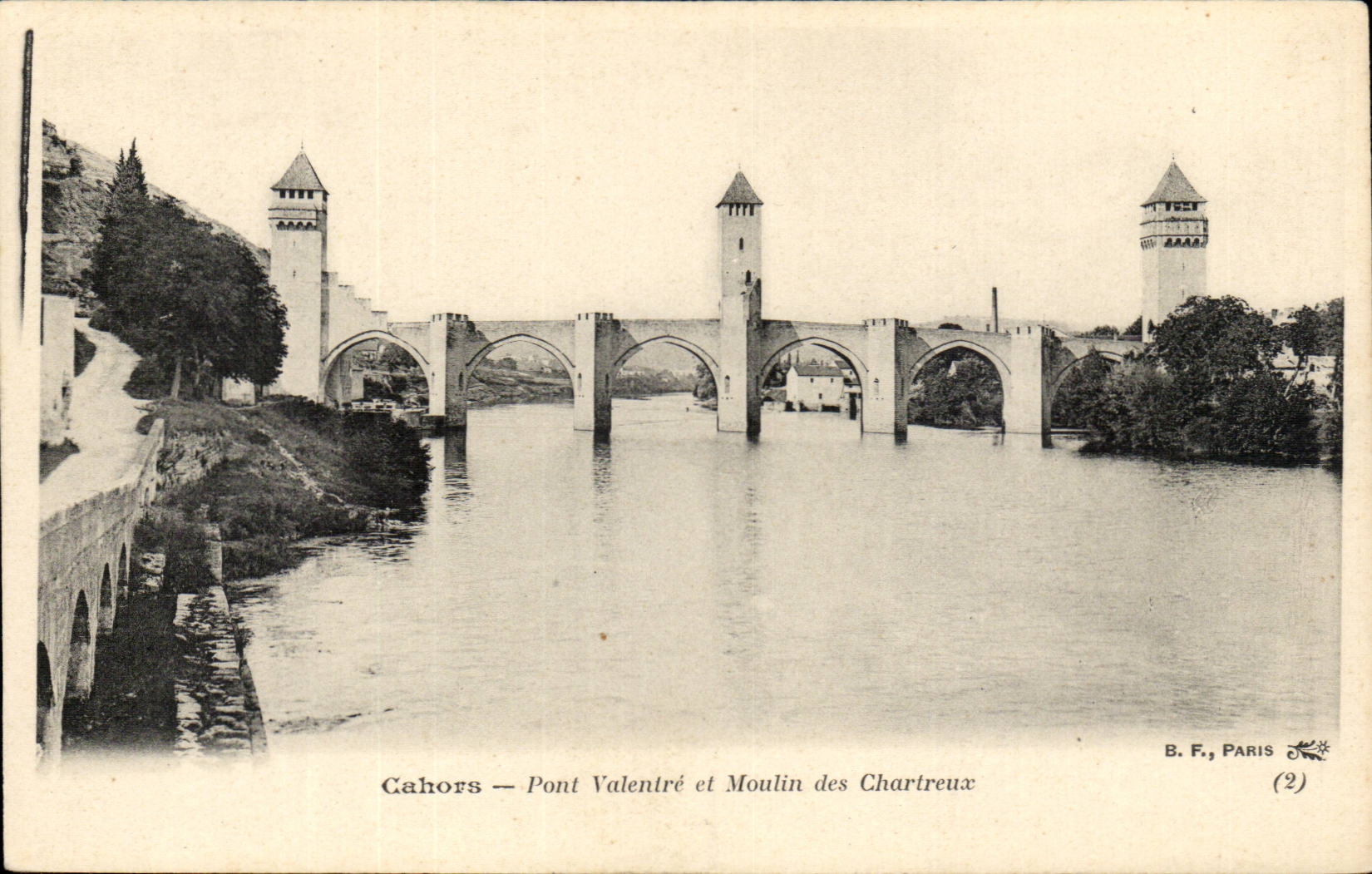 Cahors CPA Pont Valentre et moulin des Chahrtreux