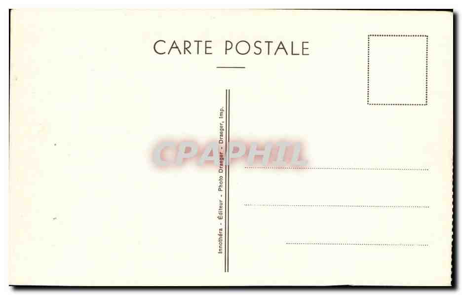 CPA Les fiancailles (heures du duc de bErry) — Verso