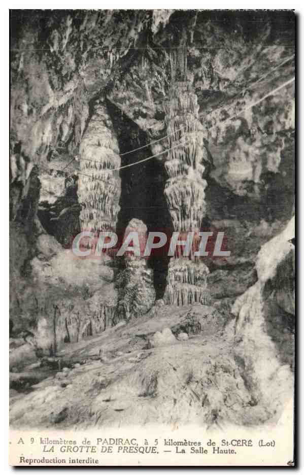 La Grotte de Presque — La Salle Haute — Lot