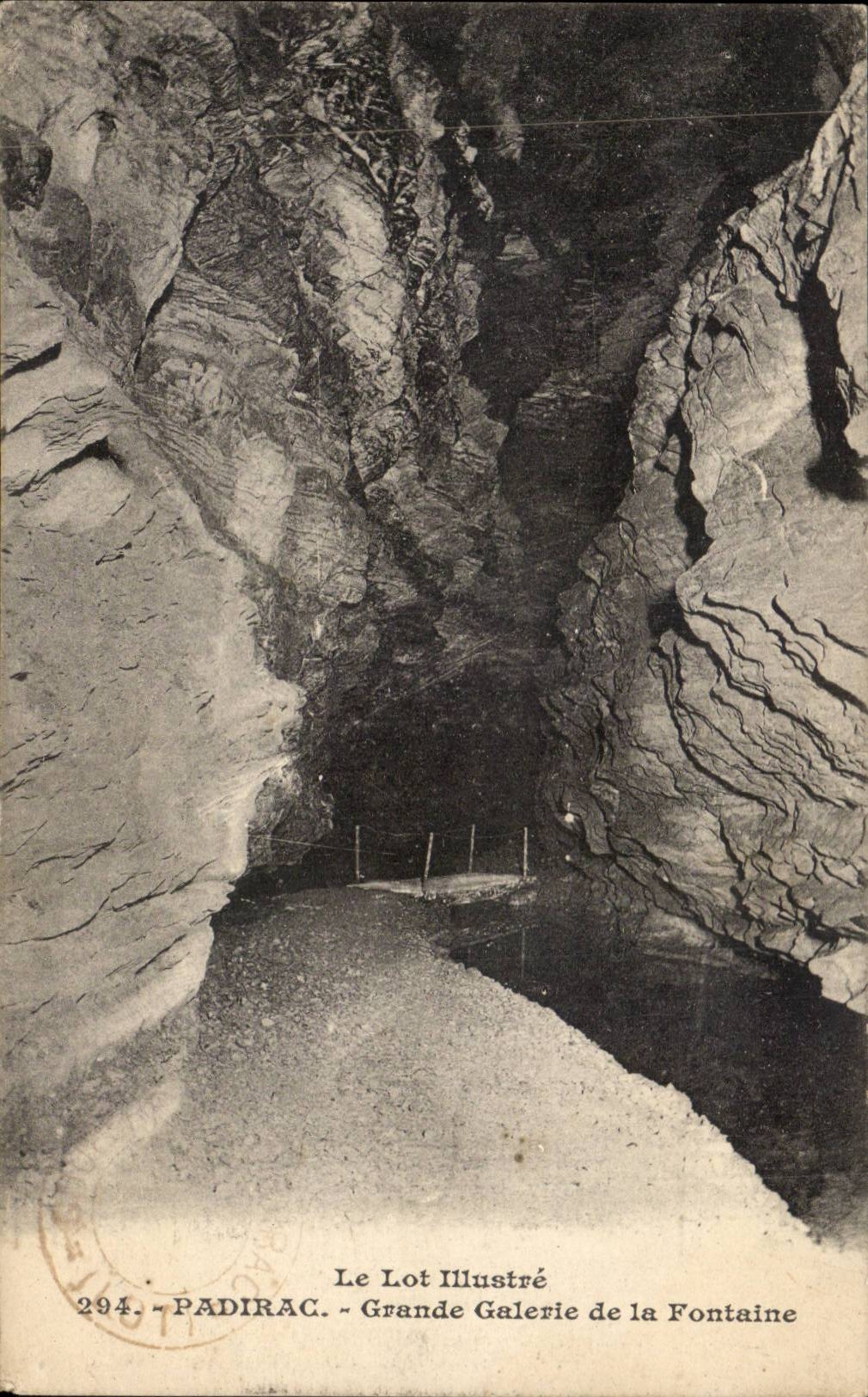 Padirac - Grande Galerie de la Fontaine — Le Lot Illustré n°294