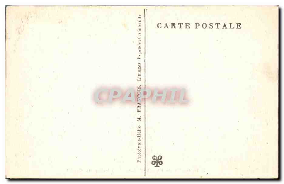 Le Gouffre de PAdIRAS (Lot) — L'Orifice du Gouffre — Rückseite