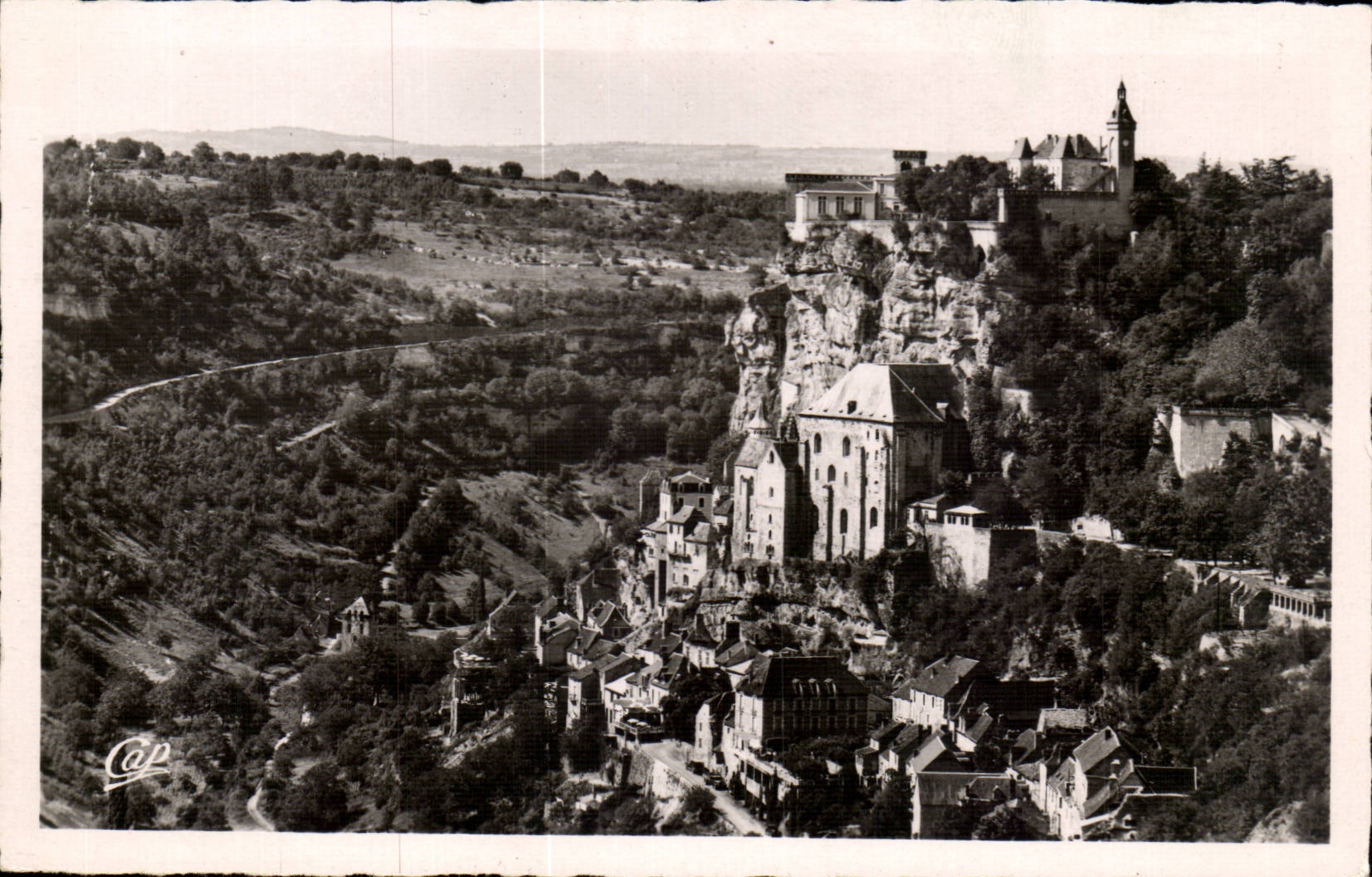 Rocamadour — Vue générale (côté Est) — Cie des Arts Photographiques, Paris