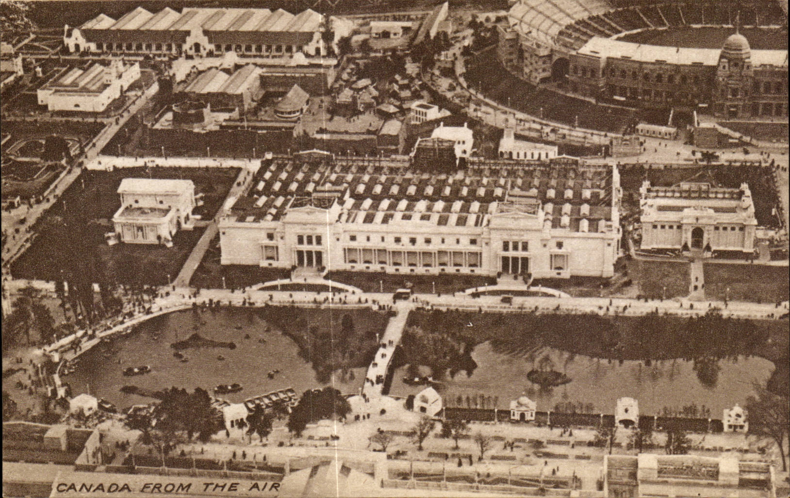 Canada from the Air — British Empire Exhibition 1924 — Sold by the Sole Concessionaires