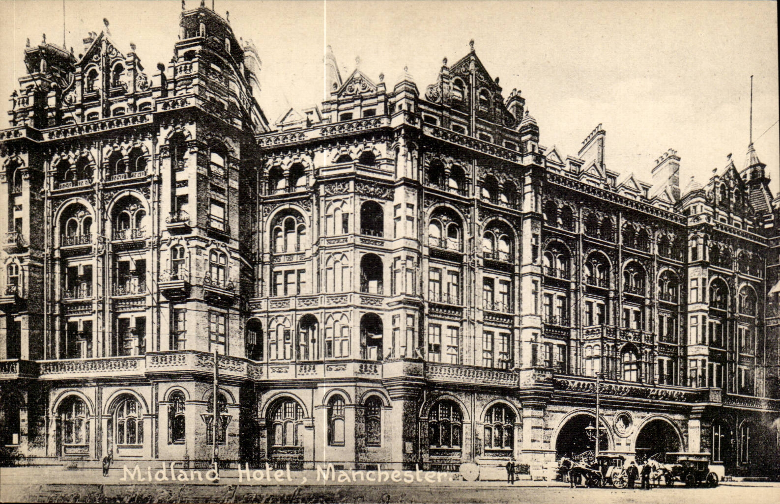 Grande Bretagne Great BRitain CPA midland Hotel Manchester