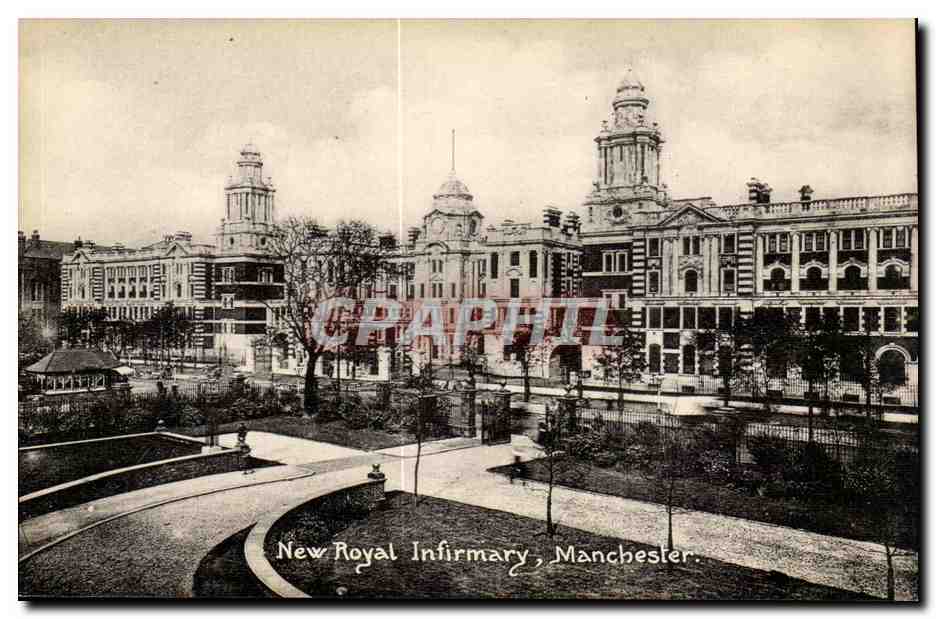 Grande Bretagne Great BRitain CPA Manchester New Royal infirmary