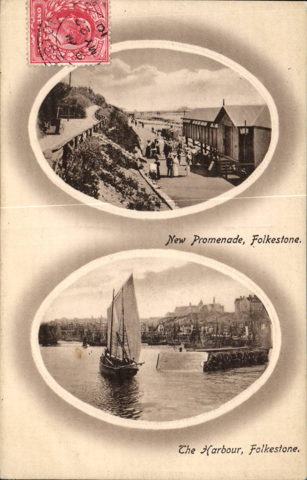 Grande Bretagne Great BRitain CPA Folkestone