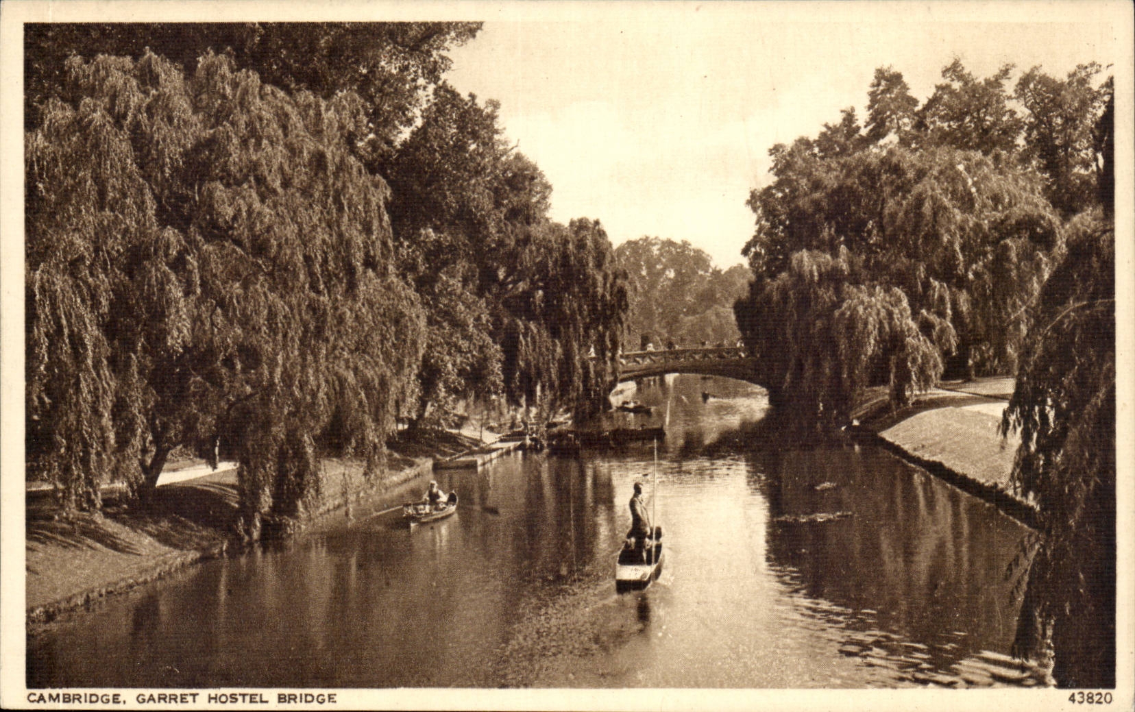 Grande Bretagne Great BRitain CPA Cambridge Garret Hostel bridge