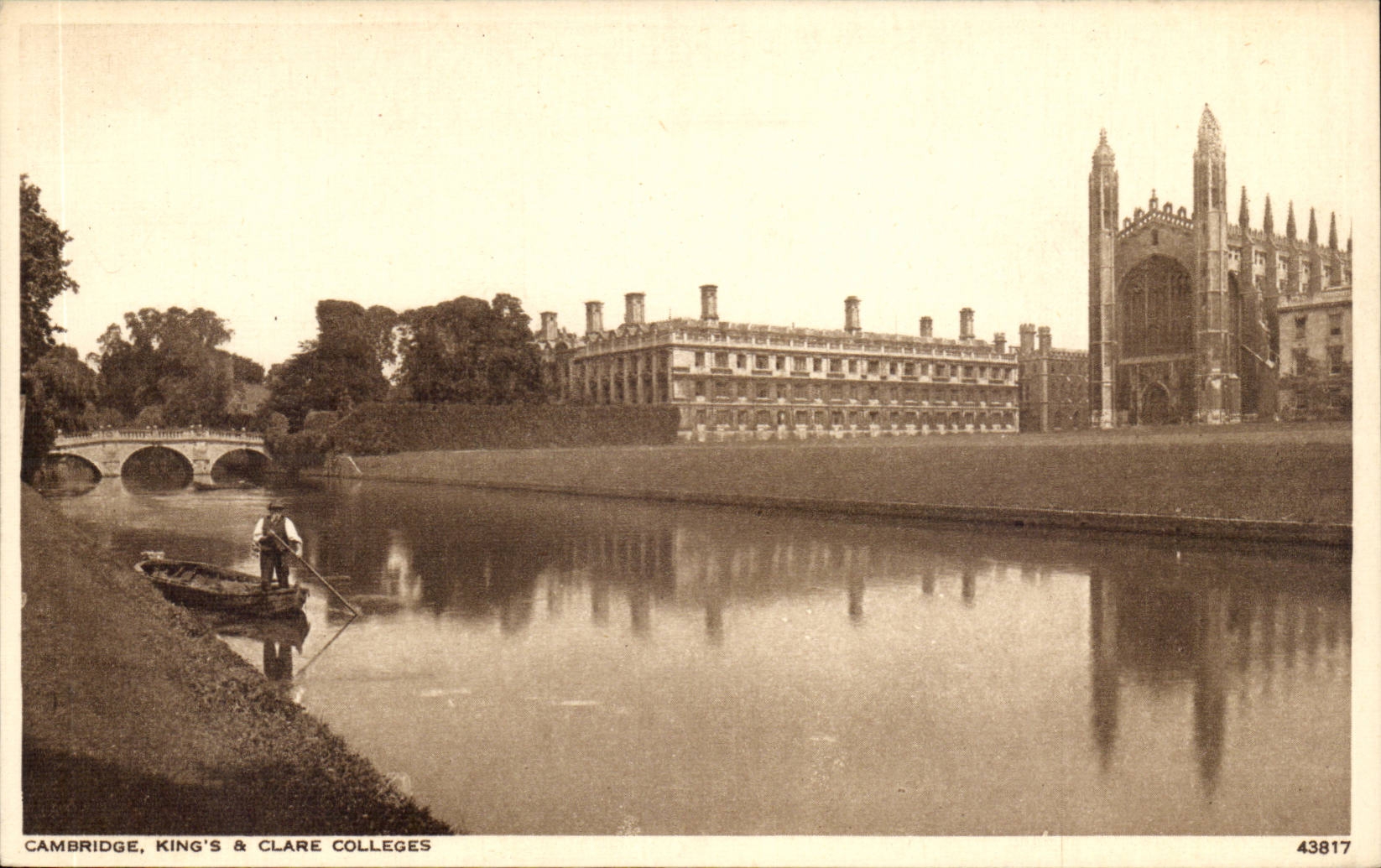Grande Bretagne Great BRitain CPA Cambridge King's and Clarke colleges