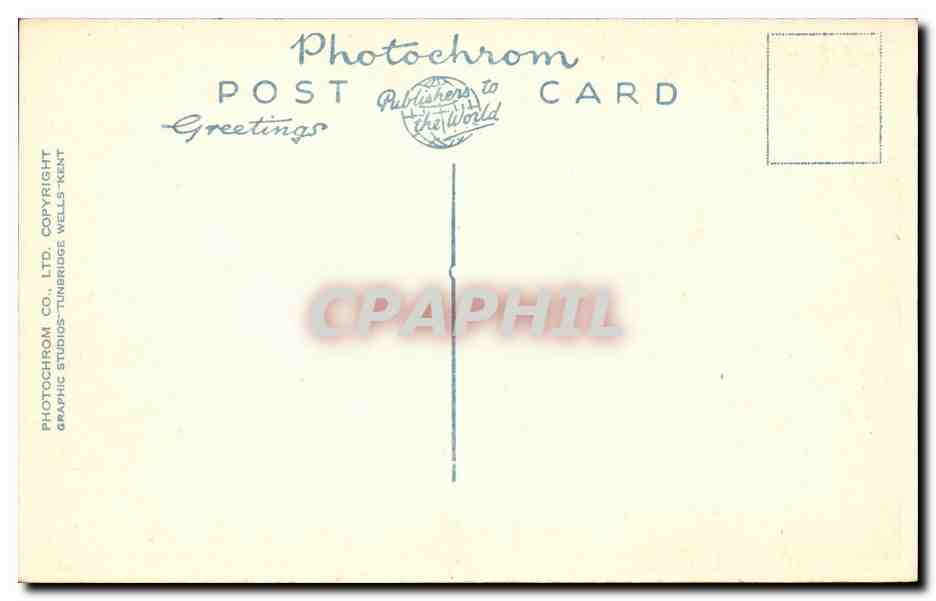 Grande Bretagne Great BRitain CPA Cambridge King's and Clarke colleges — Rückseite