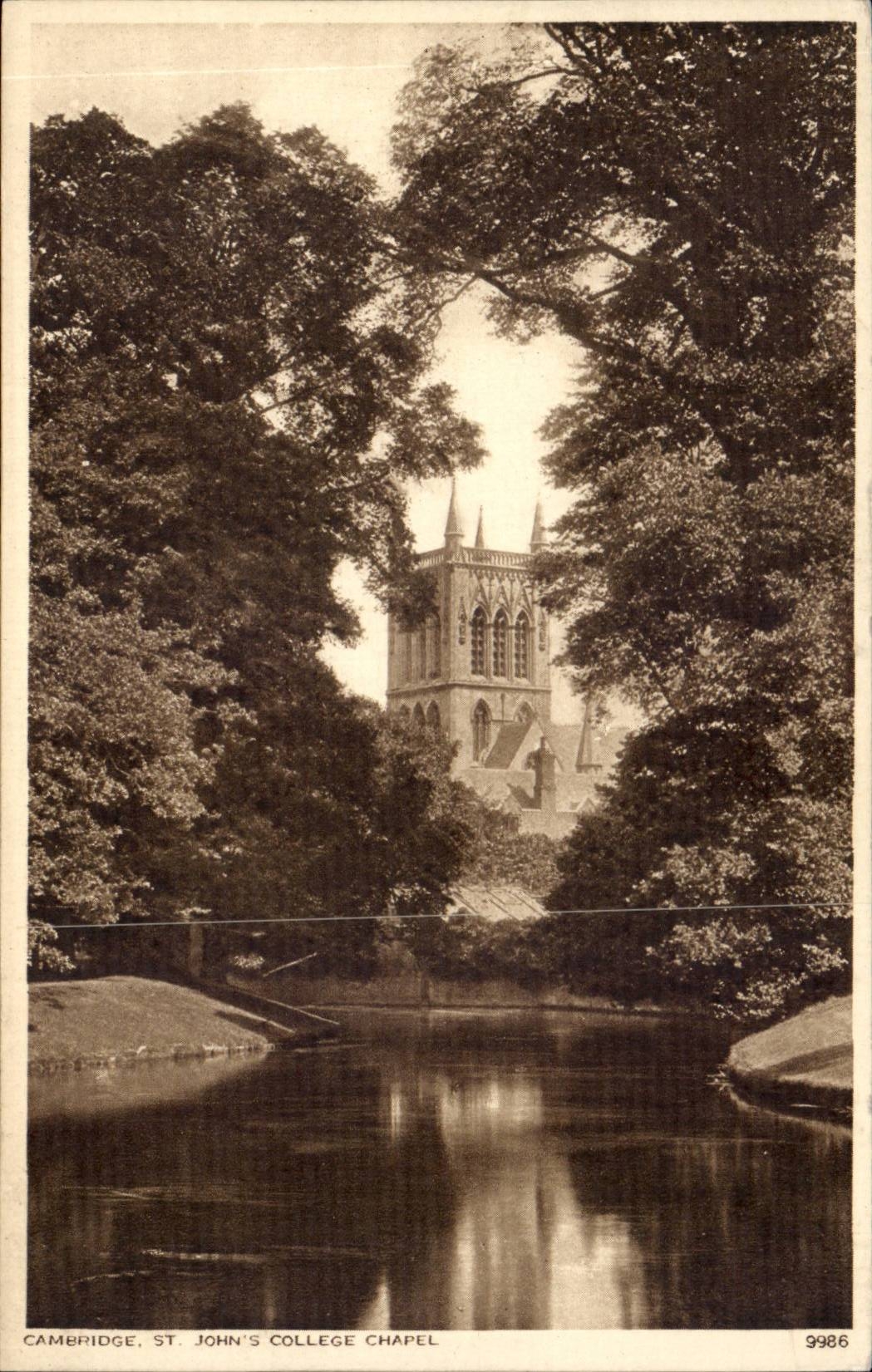 Grande Bretagne Great BRitain CPA Cambridge St John's college