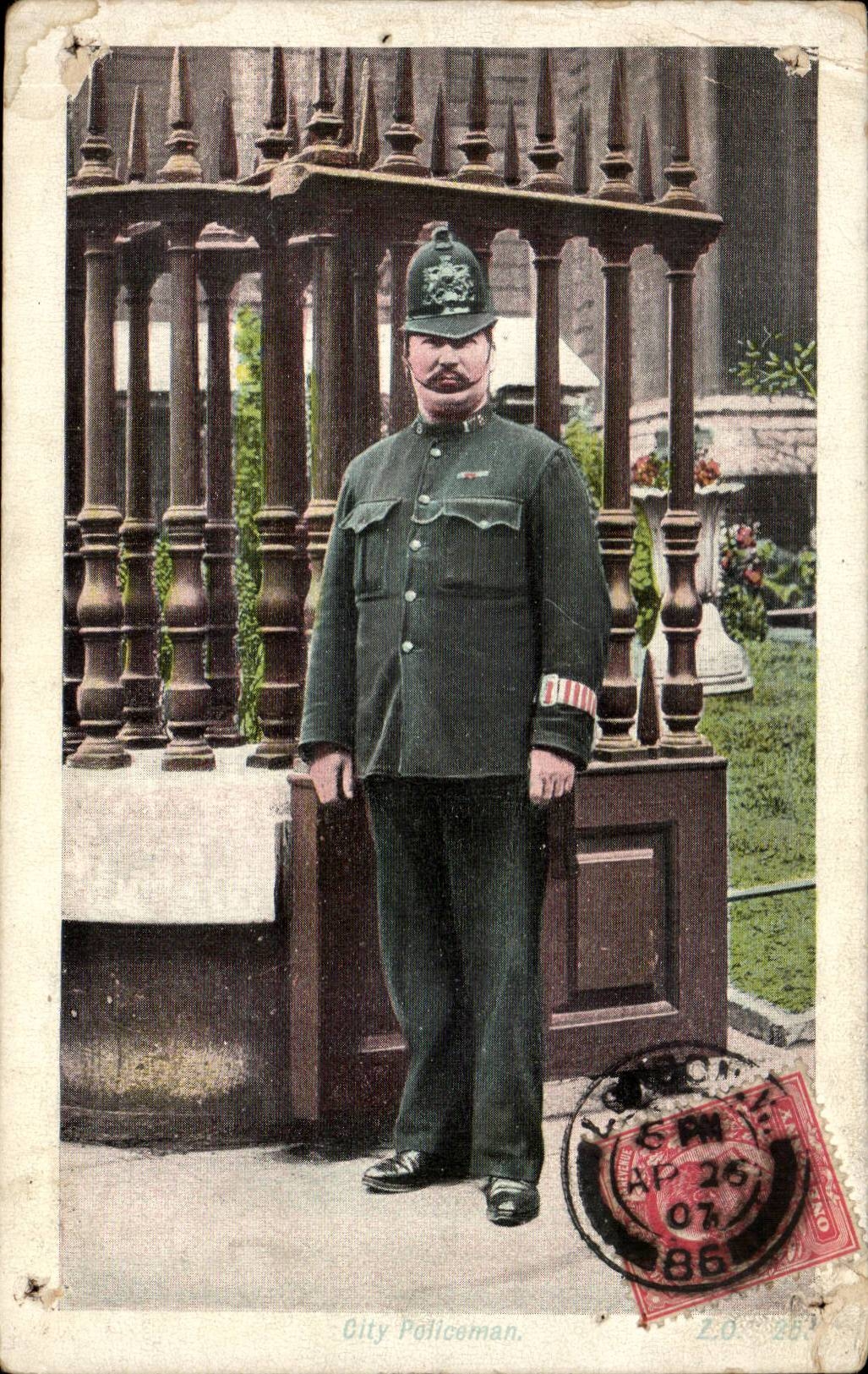 City Policeman — Londres — A.&G. Taylor's 'Orthochrome' Series