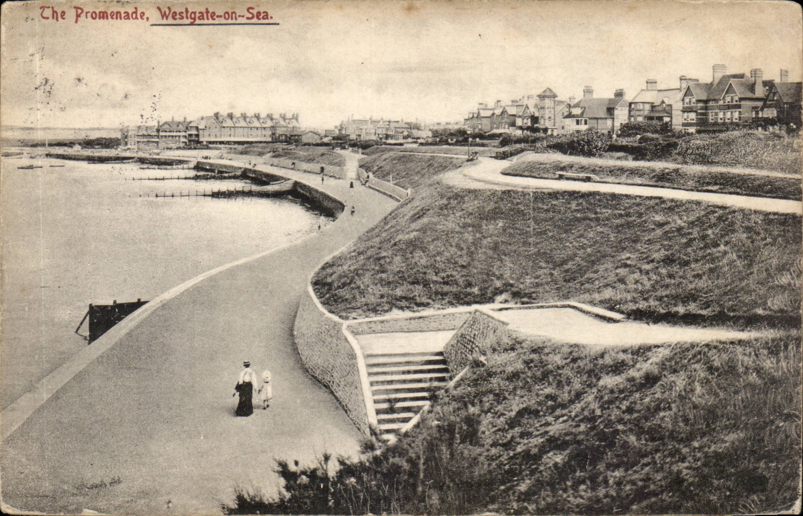 The Promenade, Westgate-on-Sea — vue panoramique — C. Edwards, St. Mildred's Road