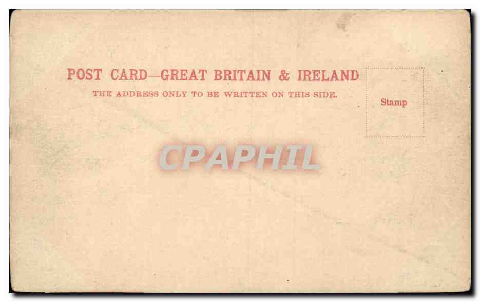 Grande Bretagne Great britain CPA Canbury promenade Kingston — Rückseite